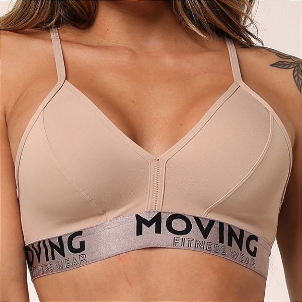 Top Milano Elástico X - Nude