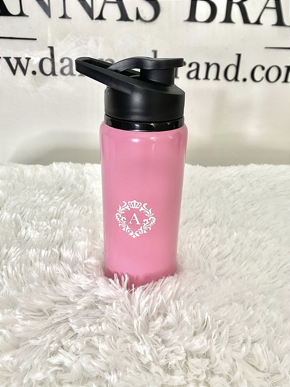 Garrafa inox Dannas Brand Rosa