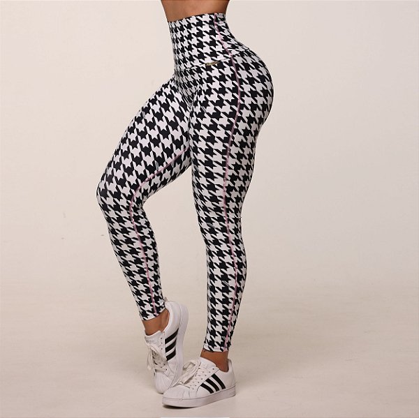 Legging Basic Estampa Pied
