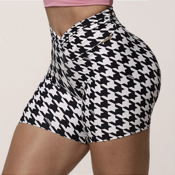 Shorts Jump Estampa Simple Pied