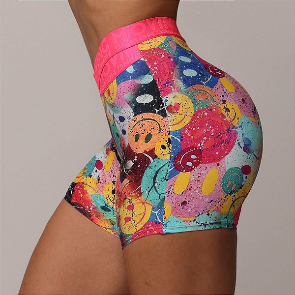 Shorts Elástico X - Estampa Funny