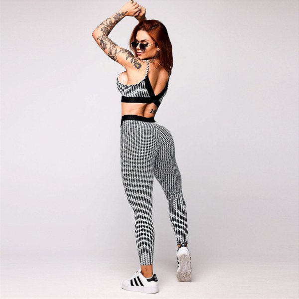 Conjunto Elastics Jacquard Texturizado PB Deluxe