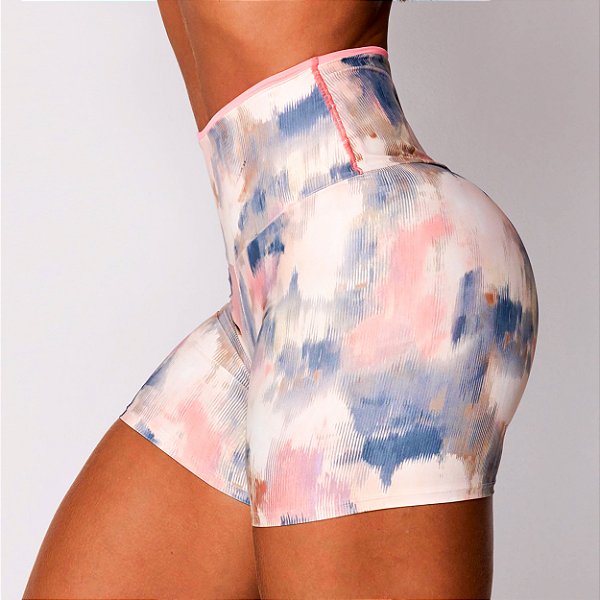 Shorts Jump Basics Estampa Blush