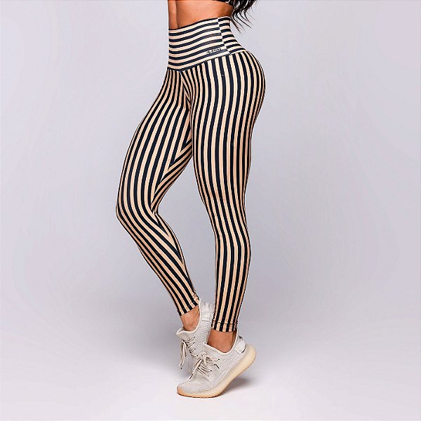 Legging Illusion Suplex Light de Poliamida Premium Zero Transparência Estampa Retrô Fit Sunfield