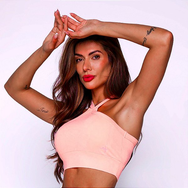Top Tulipa Suplex Light Coral Neon
