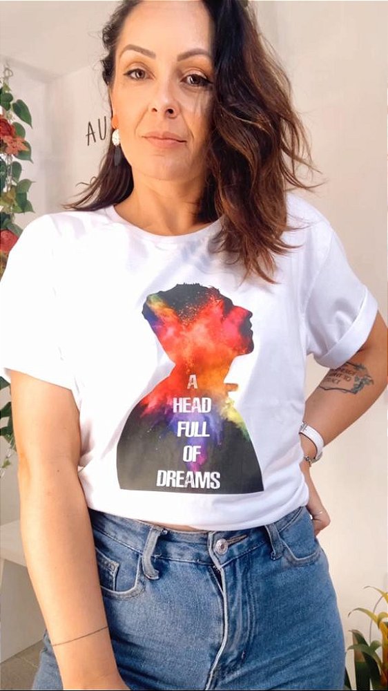 T-shirt Coldplay - A head full of dreams