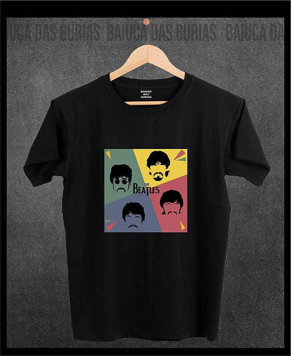 T-Shirt Beatles color quadro