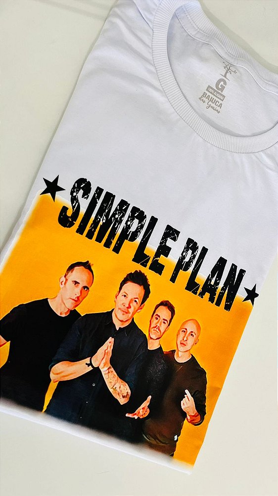 T-Shirt Simple Plan - Photo