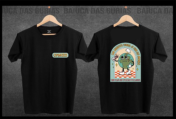 T-Shirt CPM22 - Um minuto para o fim do mundo