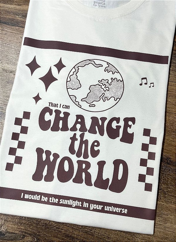T-shirt Eric Clapton - Change the world