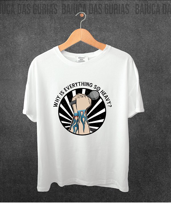 Camiseta Linkin Park - Microfone (Manga com/sem paetê)