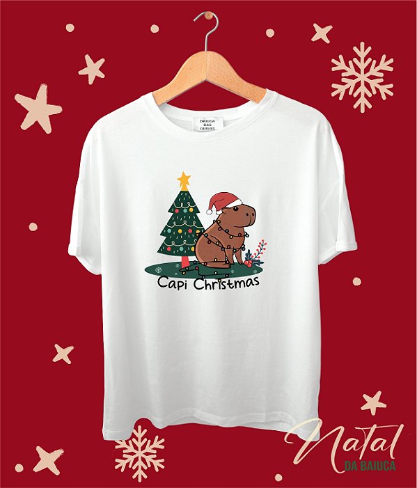 T-Shirt Natal da Capivara