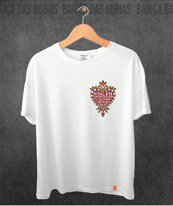 T-shirt Shakira Heart (Manga com ou sem paetê)