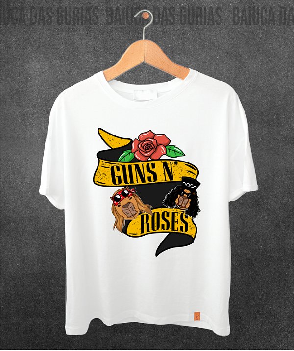T-Shirt Guns N' Roses Capivara Faixa
