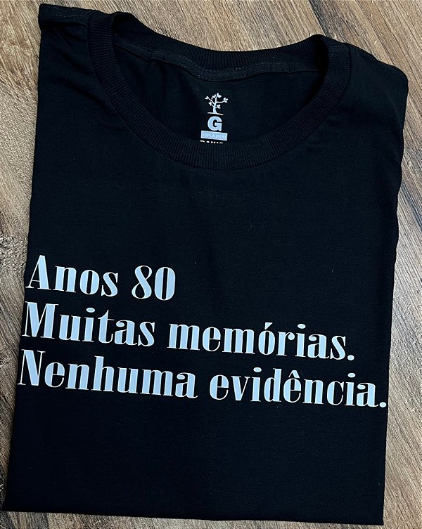 T-Shirt Anos 80