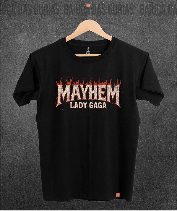 T-shirt Lady Gaga - Mayhem  (Manga com ou sem paetê)
