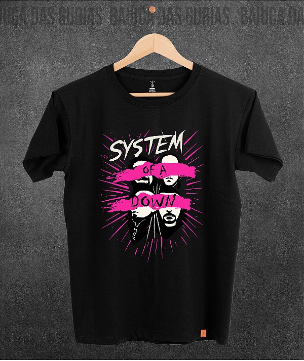 T-Shirt System of a Down Pink