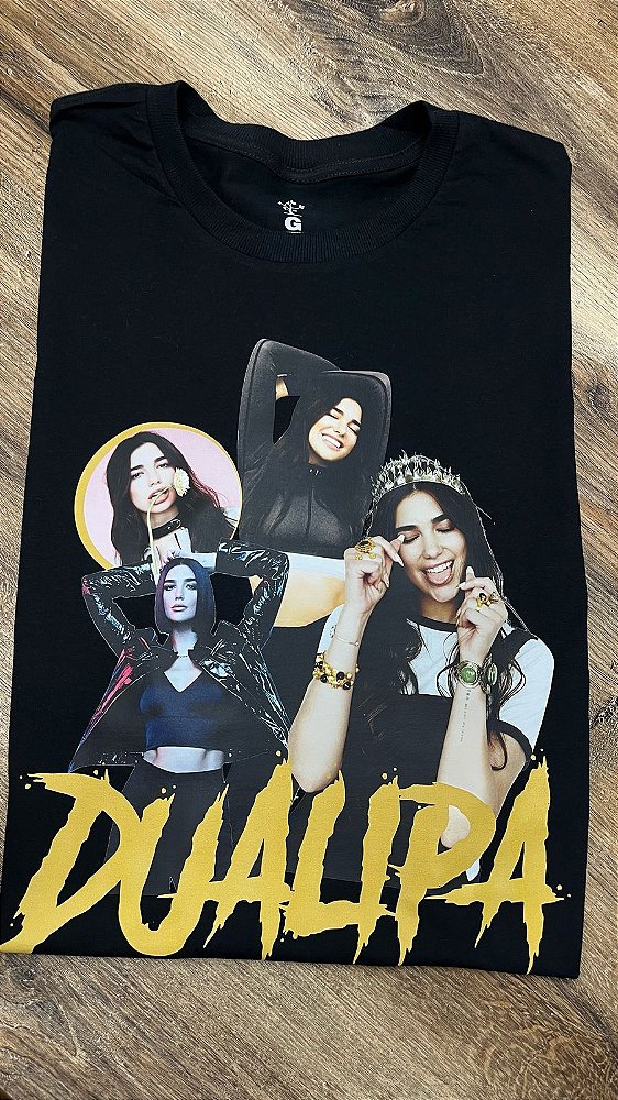 Camiseta Dualipa - Fotos
