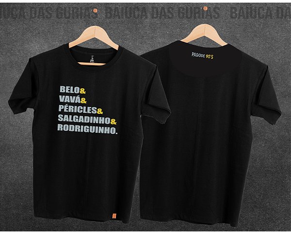 Camiseta Pagode - Nomes
