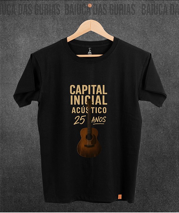 Camiseta Capital Inicial - Violão