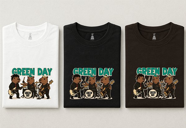 Camiseta Capivaras Green Day