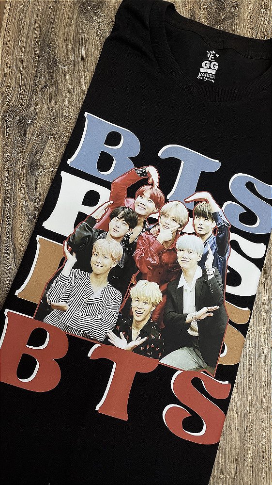 Camiseta BTS - Foto