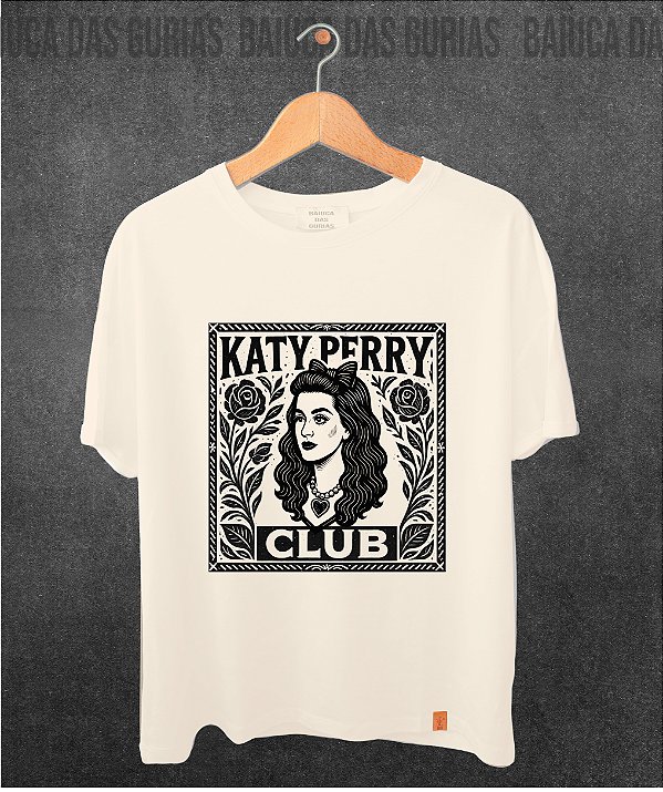 Camiseta Katy Perry Club  (Manga com/sem paetê)