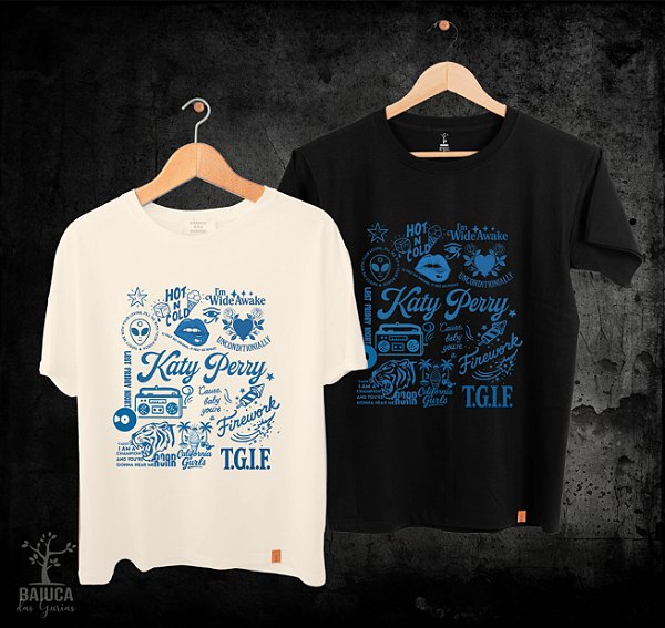 Camiseta Katy Perry - Musicas