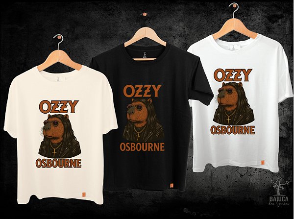 Camiseta Ozzy Osbourne - Capivara