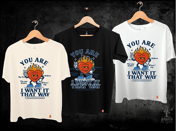 Camiseta Backstreet Boys - You are my fire..
