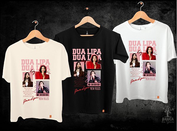 Camiseta Dualipa - Rules Fotos
