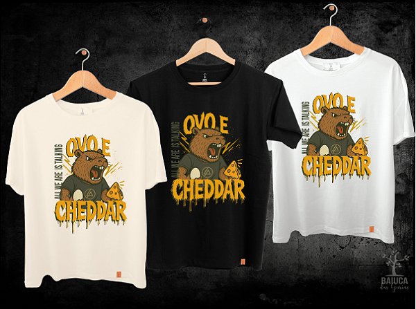 Camiseta Linkin Park - Ovo e Cheddar