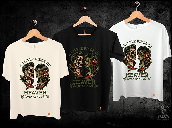 Camiseta Avenged Sevenfold - A little piece of heaven(Manga com ou sem paetê)