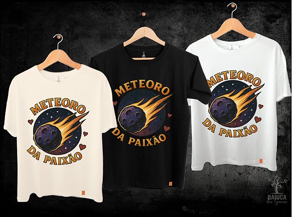 Camiseta Luan Santana - Meteoro da Paixão (Manga com ou sem paetê)