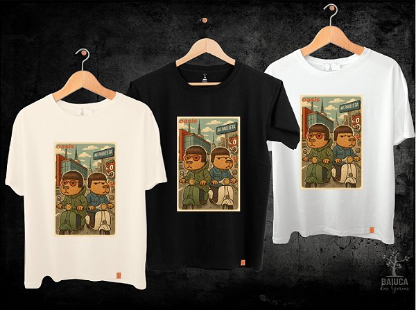 Camiseta INFANTIL Oasis - Capivaras em SP