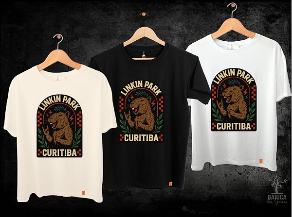 Camiseta Linkin Park - Capi Curitiba