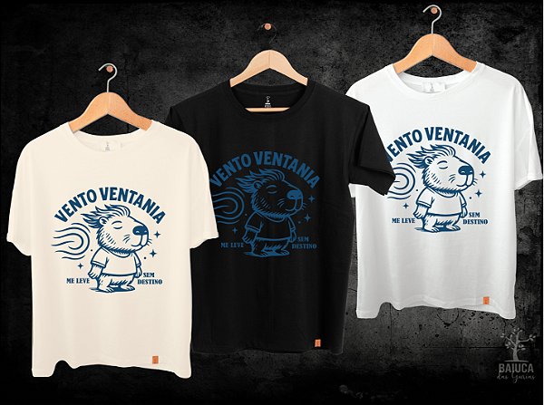 Camiseta Biquini - Vento Ventania Capivara