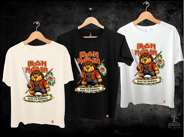 Camiseta Iron Maiden - Curitiba