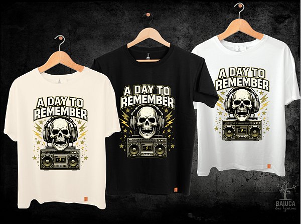 Camiseta A Day to Remember - Skull