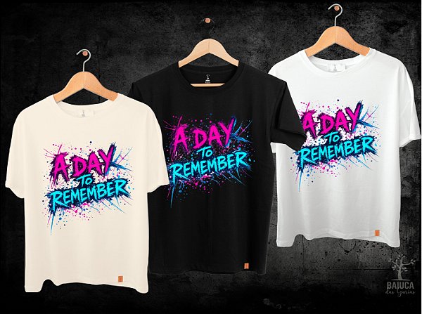 Camiseta A Day to Remember - Splash