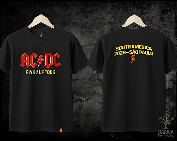 Camiseta AC/DC PWR UP TOUR SOUTH AMERICA - INFANTIL