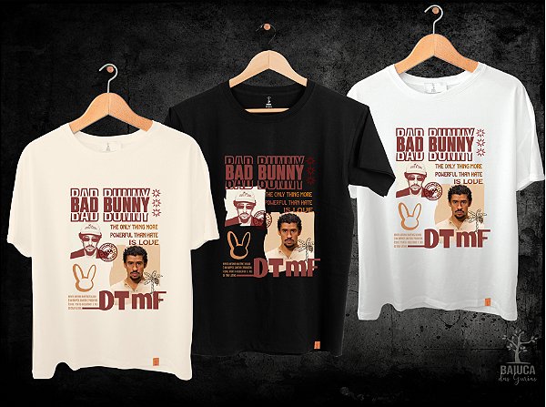 Camiseta Bad Bunny Fotos