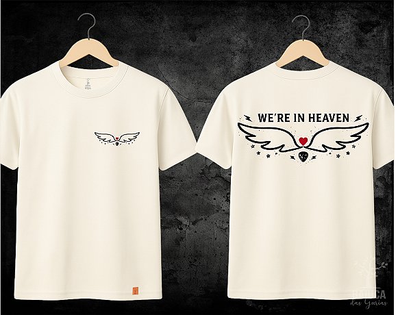 Camiseta Bryan Adams - We're in Heaven (frente e costas)