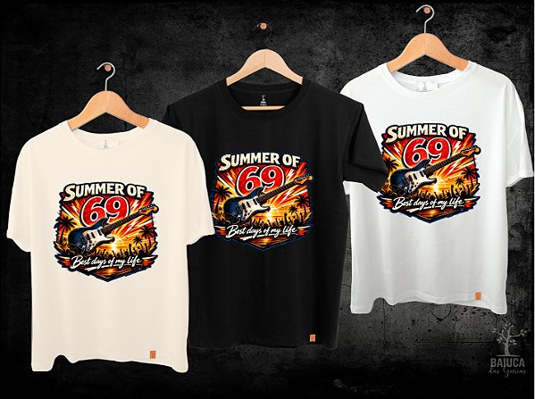 Camiseta Bryan Adams - Summer of' 69