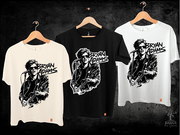 Camiseta Bryan Adams P/B
