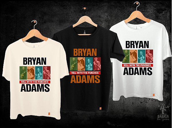 Camiseta Bryan Adams - Roll with the punches