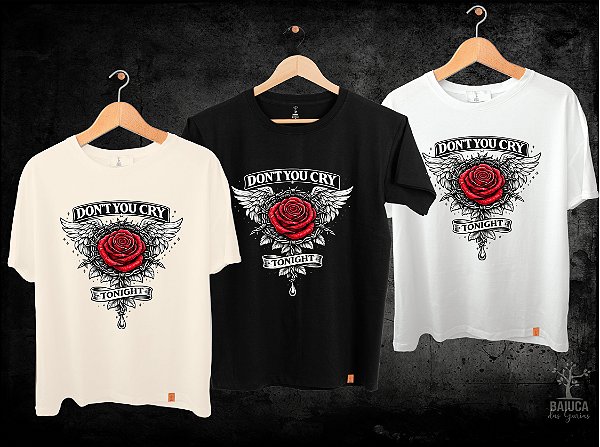 Camiseta Guns N' Roses - Don't you cry