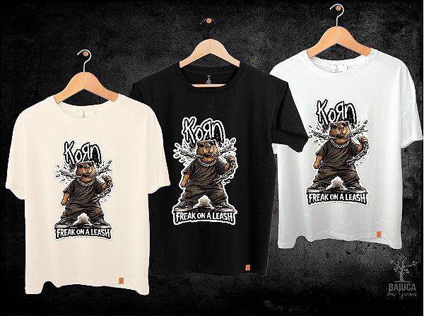 Camiseta Korn - Freak Capy