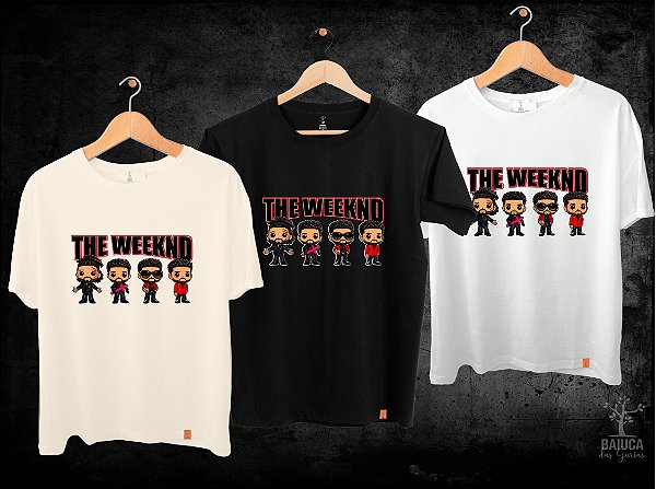 Camiseta The Weeknd - Cartoon