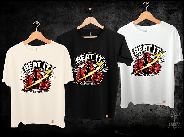 Camiseta Michael Jackson - Beat it jaqueta